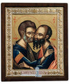 Saints Peter and Paul (Metallic icon - MR Series)-Christianity Art