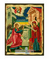 The Annunciation (Aged icon - SW Series)-Christianity Art