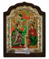 The Annunciation of Virgin Mary (Silver icon - C Series)-Christianity Art