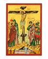 The Crucifixion (Lithography High Quality icon - L Series)-Christianity Art
