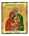 The Holy Family (100% Handpainted Icon - P Series)-Christianity Art