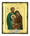 The Holy Family (100% Handpainted Icon - P Series)-Christianity Art