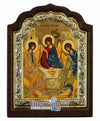 The Holy Trinity (Silver icon - C Series)-Christianity Art