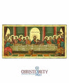 The Last Supper (100% Handpainted Icon - P Series)-Christianity Art
