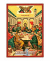 The Last Supper (Lithography High Quality icon - L Series)-Christianity Art