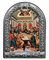The Last Supper (Metallic icon - MC Series)-Christianity Art