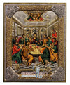 The Last Supper (Silver icon - G Series)-Christianity Art