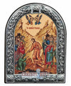 The Resurrection (Metallic icon - MC Series)-Christianity Art