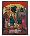 Vaioforos - The entry into Jerusalem (Palm Sunday) (Aged icon - SW Series)-Christianity Art