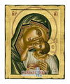 Virgin and Child (100% Handpainted Icon - P Series)-Christianity Art