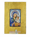 Virgin Mary - Eternal Bloom (Silver icon - FS Series)-Christianity Art