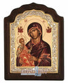 Virgin Mary Hodegetria - Directress (Silver icon - C Series)-Christianity Art