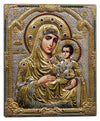 Virgin Mary Ierosolymitissa (Silver icon - G Series)-Christianity Art