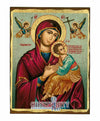 Virgin Mary of Passion (Aged icon - SW Series)-Christianity Art