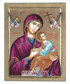 Virgin Mary of Passion (Engraved icon - S Series)-Christianity Art
