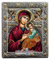 Virgin Mary of Passion (Silver icon - G Series)-Christianity Art