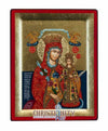 Virgin Mary of Roses (Engraved icon - S Series)-Christianity Art