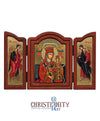Virgin Mary of Roses (Triptych - TE Series)-Christianity Art