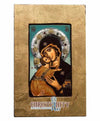 Virgin Mary of Vladimir (Silver icon - FS Series)-Christianity Art