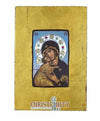 Virgin Mary of Vladimir (Silver icon - FS Series)-Christianity Art