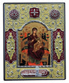 Virgin Mary Pantanassa (Metallic icon - ME Series)-Christianity Art