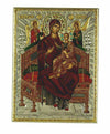 Virgin Mary Pantanassa (Silver icon - G Series)-Christianity Art