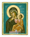 Virgin Mary Paramythia (100% Handpainted Icon - P Series)-Christianity Art