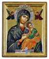 Virgin Mary Perpetual Help (Engraved icon - ES Series)-Christianity Art