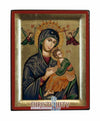 Virgin Mary Perpetual Help (Engraved icon - S Series)-Christianity Art