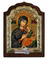 Virgin Mary Perpetual Help (Silver icon - C Series)-Christianity Art