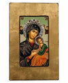 Virgin Mary Perpetual Help (Silver icon - FS Series)-Christianity Art