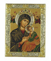 Virgin Mary Perpetual Help (Silver icon - G Series)-Christianity Art