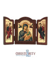 Virgin Mary Perpetual Help (Triptych - TE Series)-Christianity Art