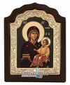 Virgin Mary Slained (Silver icon - C Series)-Christianity Art