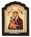 Virgin Mary Vrefokratousa - Child Holding (Silver icon - C Series)-Christianity Art