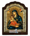 Virgin Mary Vrefokratousa - Child Holding (Silver icon - C Series)-Christianity Art