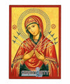 Virgin Mary with 7 Swords (Lithography High Quality icon - L Series)-Christianity Art