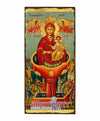 Virgin Mary Zoodochos Pigi (Aged icon - SW Series)-Christianity Art