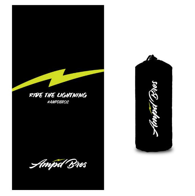 Ampd Bros Lightning Edition Microfibre Beach Towel
