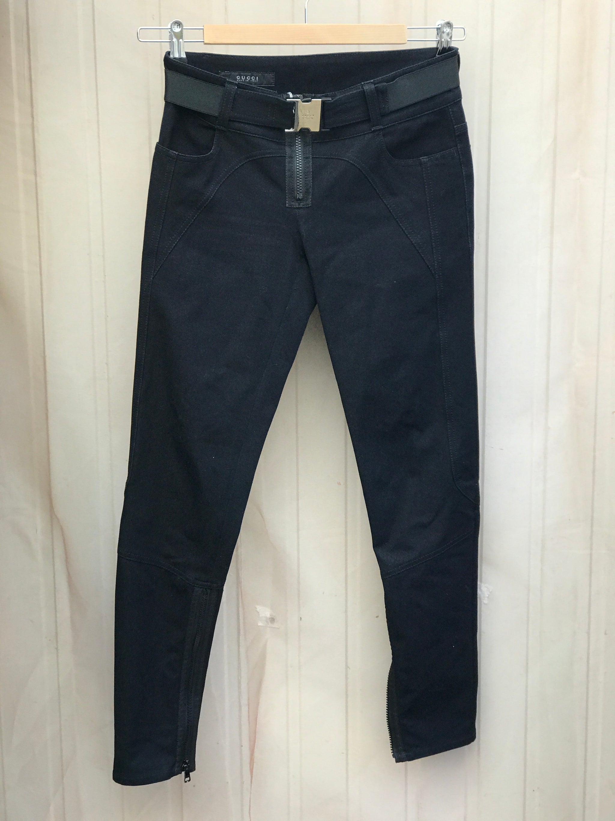 Gucci blue trousers 38 – Iconics Preloved Luxury