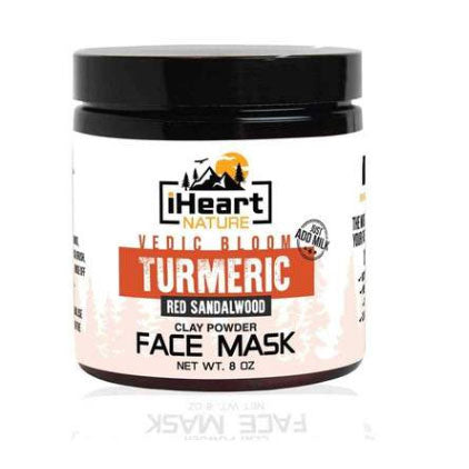 Charcoal turmeric mask