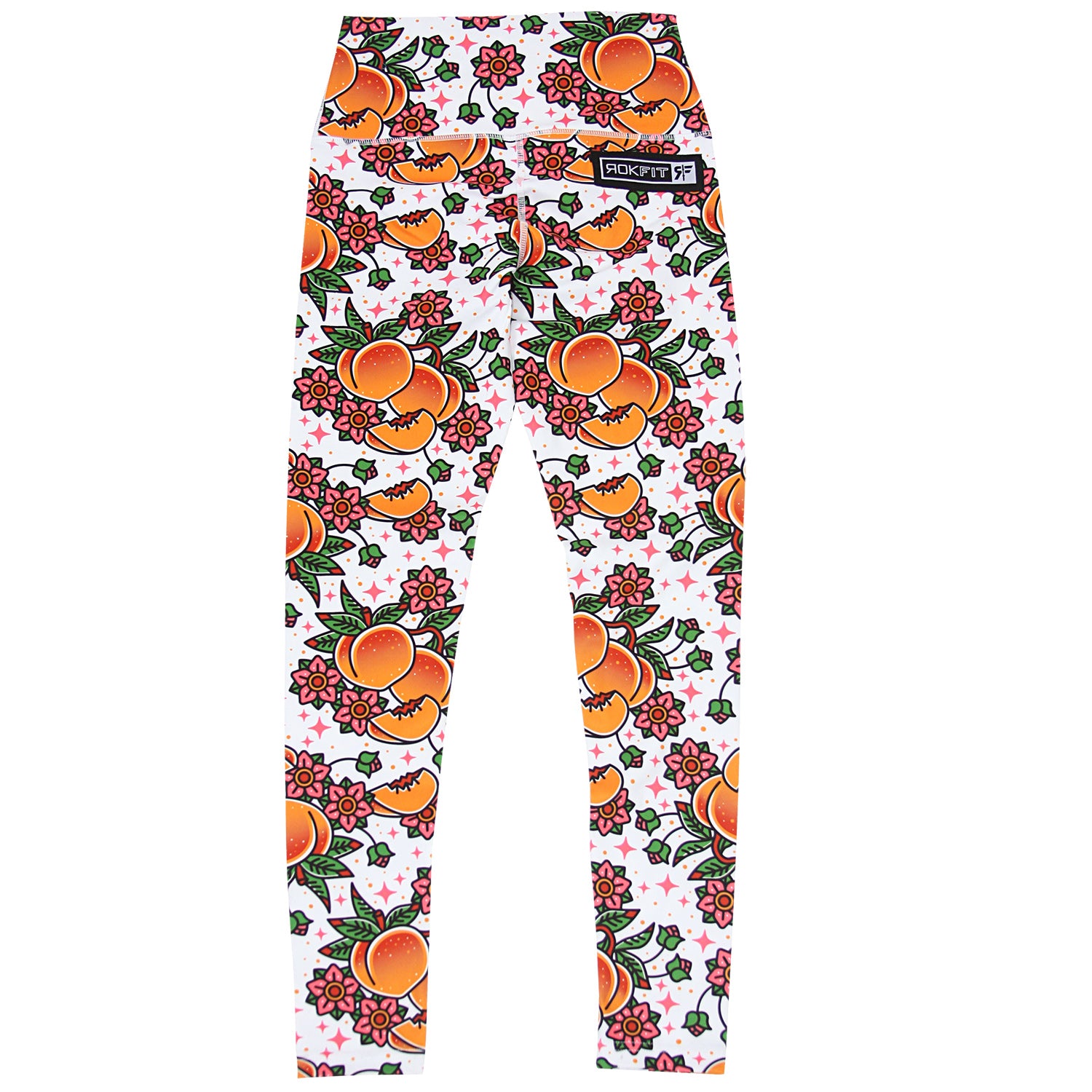 RokFit 'PEACH BUM' Women's Fitness Leggings