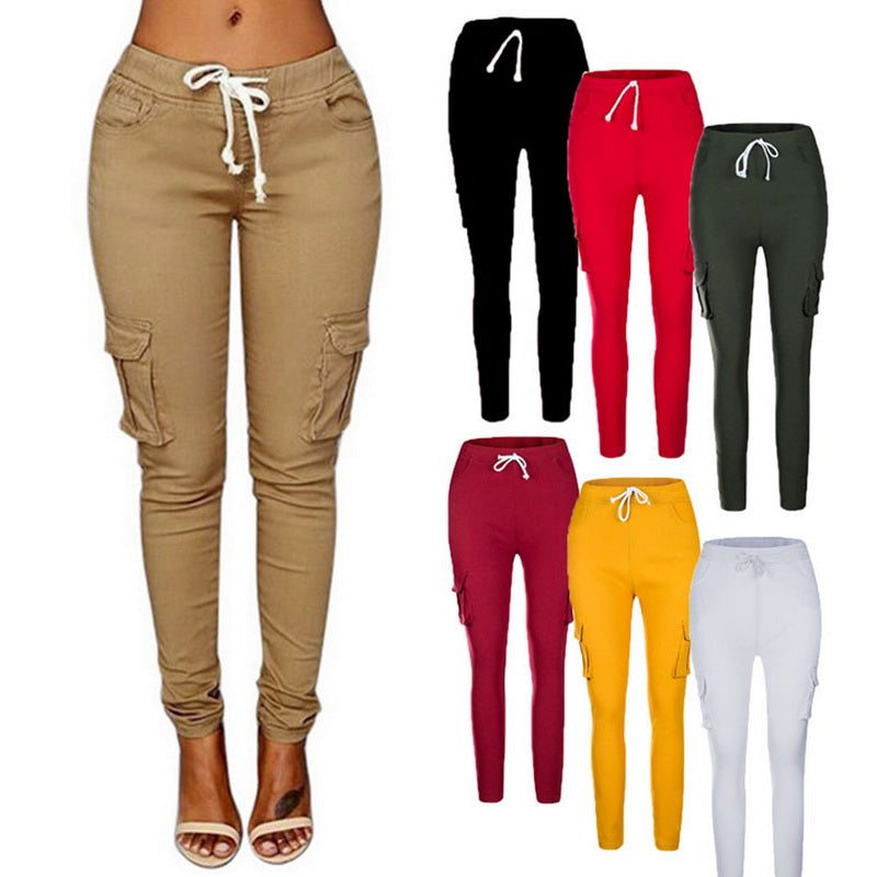 cargo track pants womens