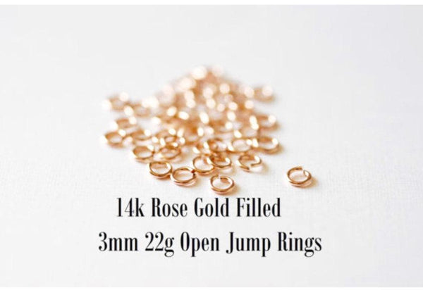 Wholesale Jewelry Supplies - 25 Pieces - 14k Gold Filled Open Jump Rings -  4mm Open Jump Ring - Jewelry Closure - Connector - Gold Findings -  Wholesale Jewelry Supplies – HarperCrown
