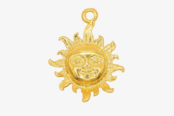 Fortunebaby [EXCLUSIVE] 14K Gold Large Puffy Star Charm — Etc