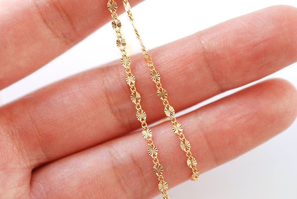 Wholesale Jewelry Supplies - 14k Gold Filled Rolo Chain- 1.4mm