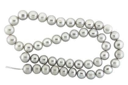 10mm Graduated Silver Bead Necklace, Smooth, Shiny, Round Ball, Graduated  Silver Necklace, Large Silver Bead Necklace -  Norway