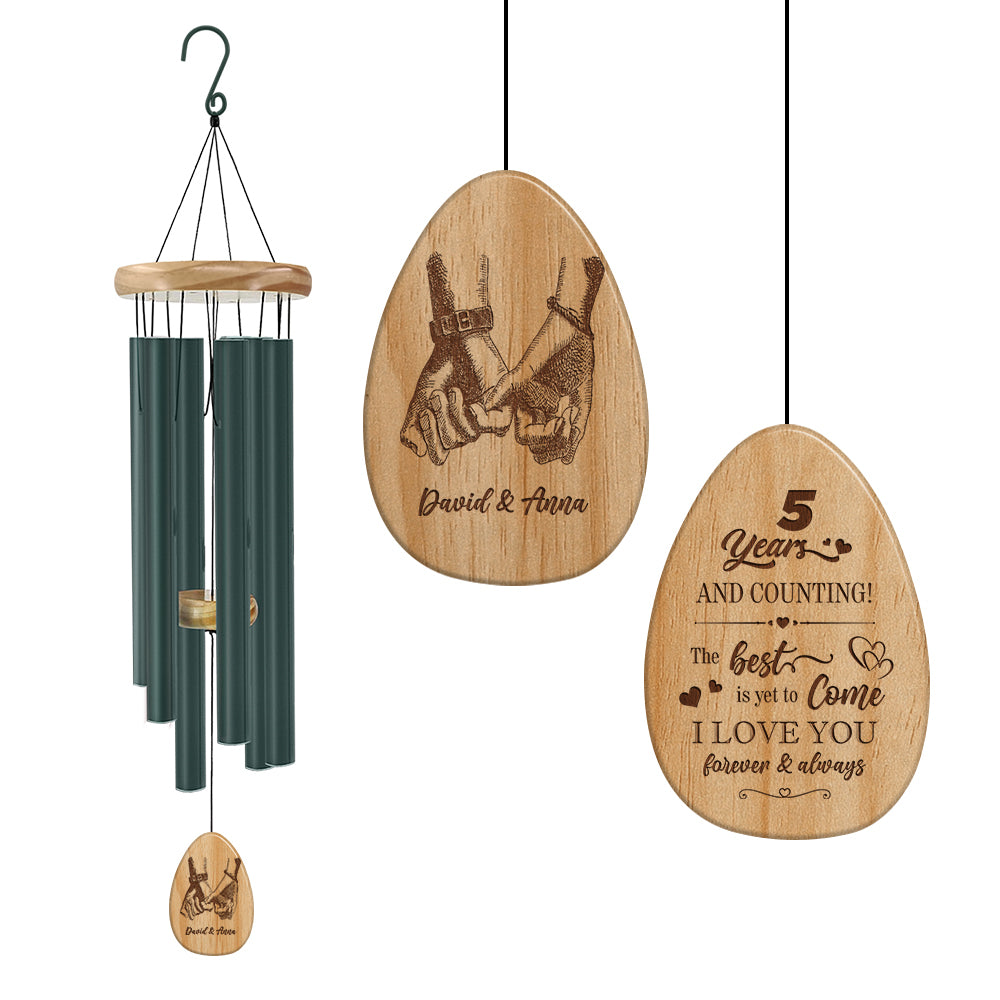 Personalized Memorial Wind Chimes Sympathy Condolence Bereavement Gift –  Astarin
