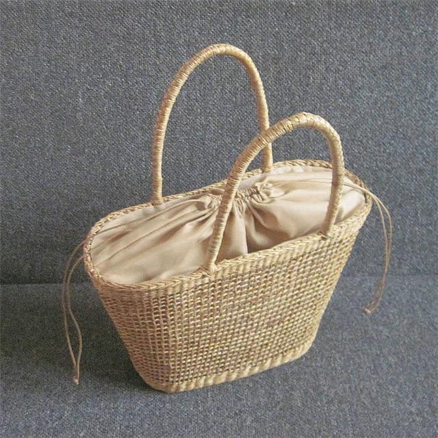 Woven Straw Tote Bag | Carmen Candela