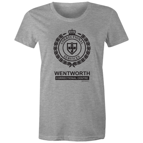 WENTWORTH - Womens Crew T-Shirt - Logo Lockup – Wentworth Merch